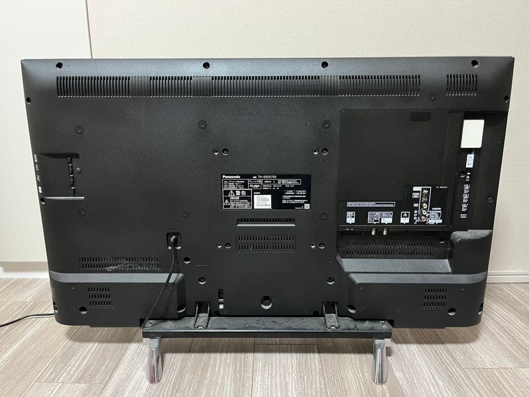 パナソニック 43V型 4K 液晶テレビ スマートビエラ TH-43DX750