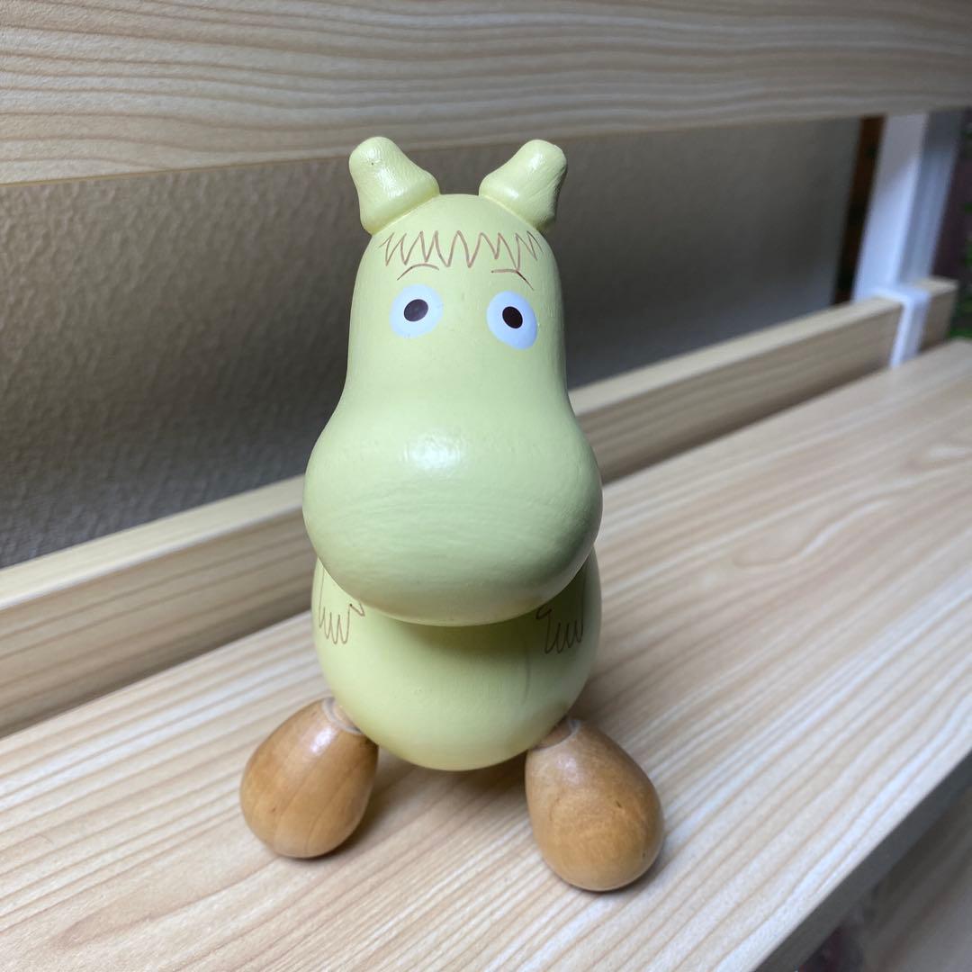 ムーミン　木製置物　つぼ押し　６個セット