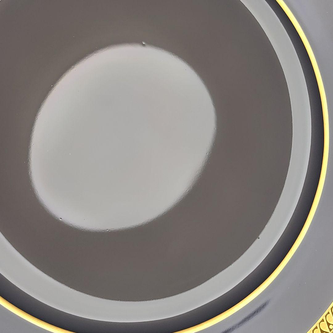 大倉陶園　瑠璃片葉金蝕　プレート　2枚　え71