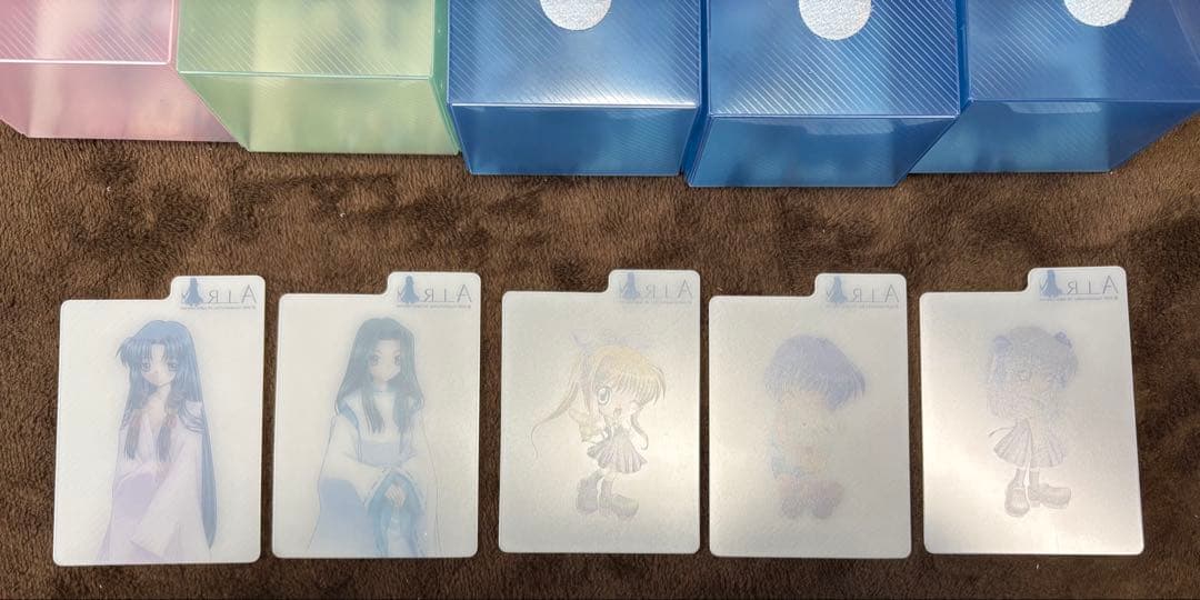 美品 超希少 AIR デッキケース 5個セット key エアー 骨董品