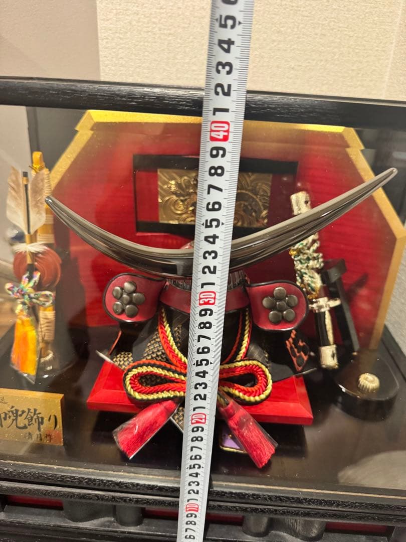 特選　御兜飾り 上杉謙信　兜　清月 ／ 清月 作　オルゴール