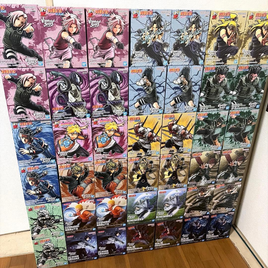 NARUTO（ナルト）　Vibration stars フィギュア42体セット