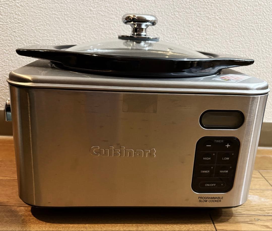 Cuisinart クイジナート スロークッカー タイマー 自動保温 3L