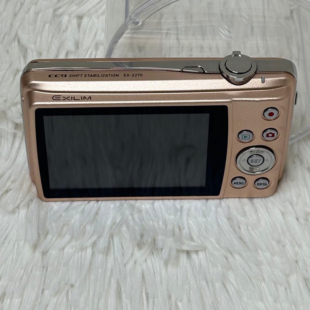 CASIO カメラ　エクシリム　EX-Z270 ピンク コンデジ　動作品