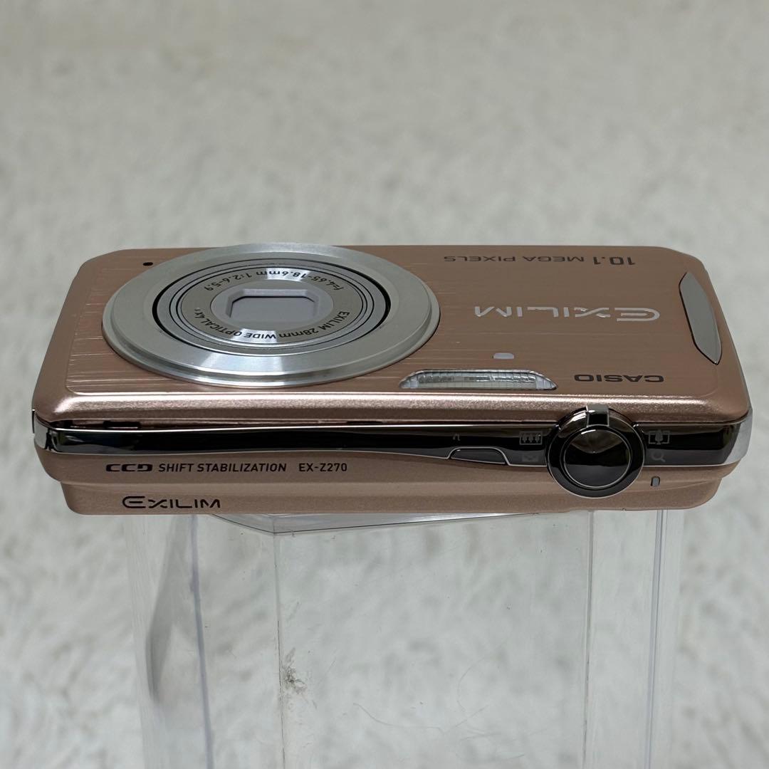 CASIO カメラ　エクシリム　EX-Z270 ピンク コンデジ　動作品