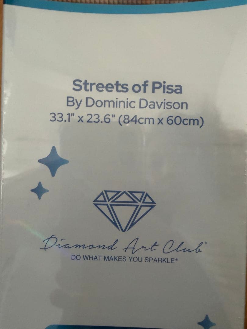 ダイヤモンドアートクラブ　Streets of Pisa