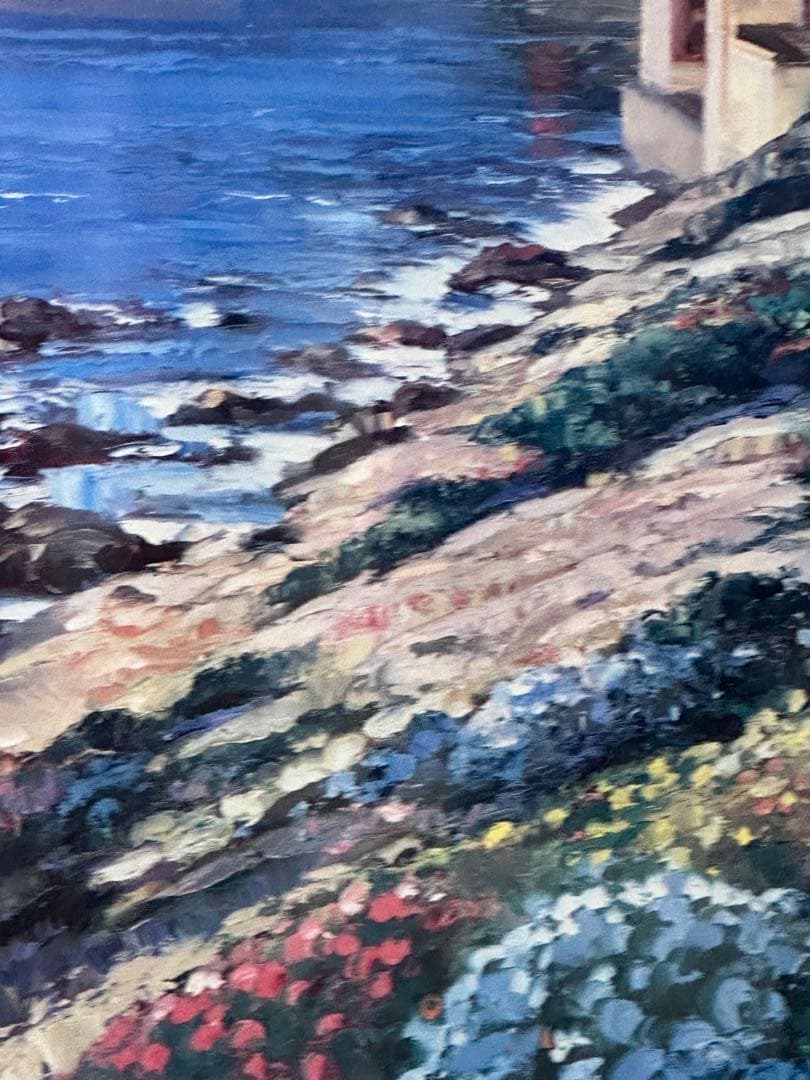 ゴールデンゲートブリッジ  ハワード・ベーレンス作　風景画絵画　サンフランシスコ