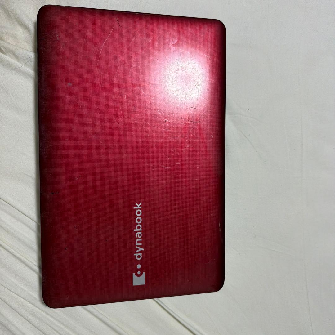 dynabook レッド ノートPC Intel Core i7 充電コード付き