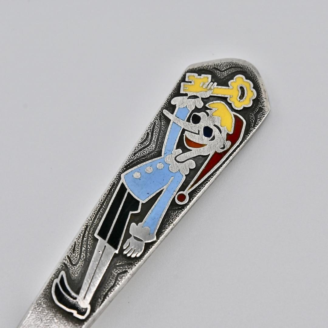 M1365 Vintage 1970's ピノキオ シルバー スプーン