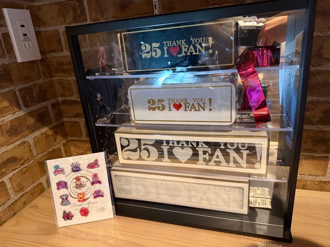 安室奈美恵25周年記念ライブI LOVE FAN! テーブルランプセット