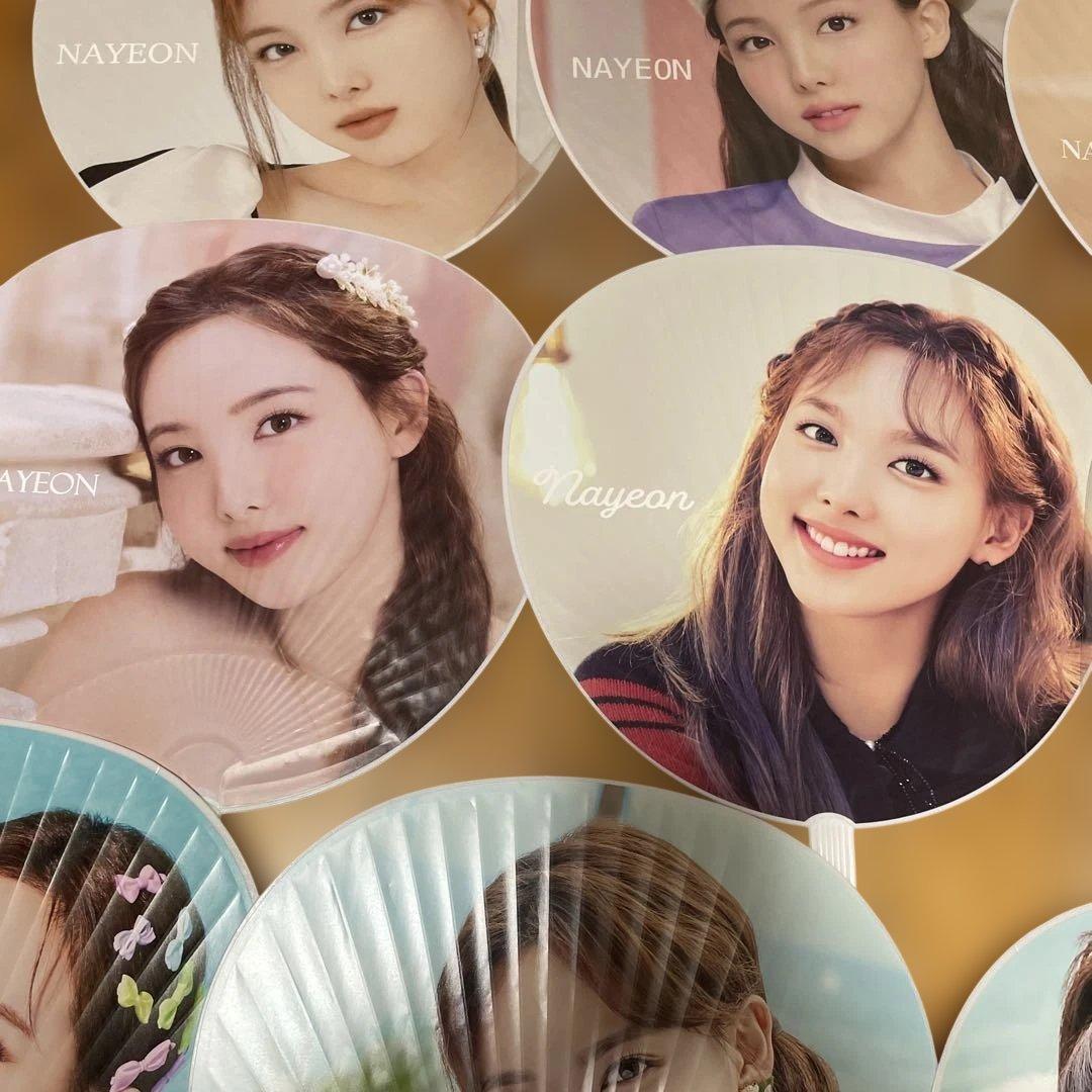 TWICE ナヨン ミナ　うちわ　まとめ売り　10枚セット