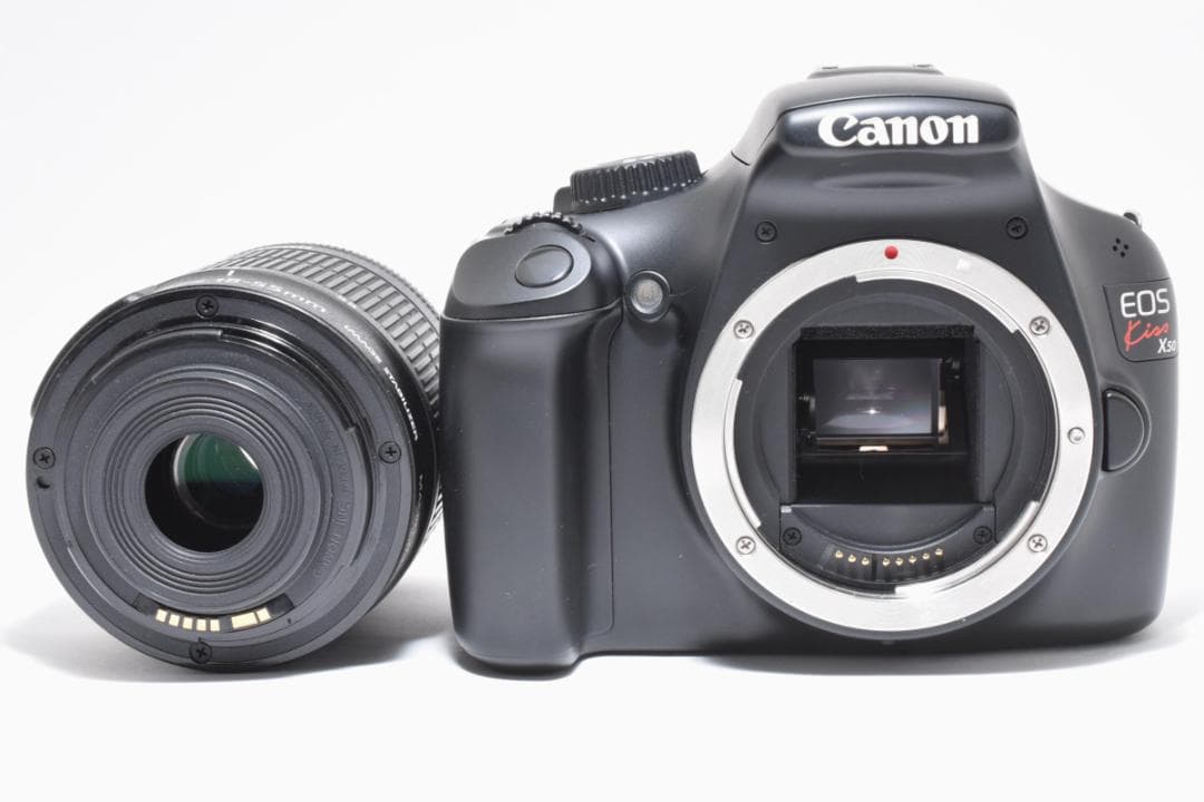 《ショット極少》 キヤノン Canon EOS Kiss X50 レンズセット