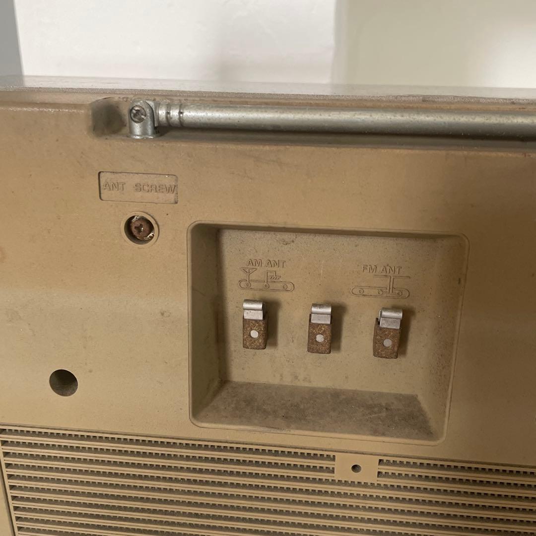 ラジカセ National RX-5600 レトロ　ラジオ　アンティーク