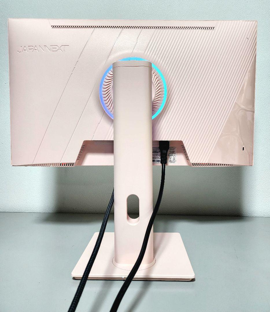 可愛い　ピンク　JAPANNEXT 23.8インチゲーミングモニター　180Hz