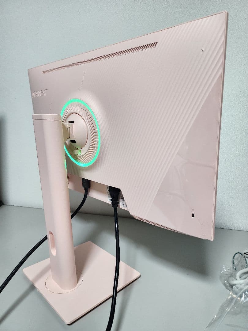 可愛い　ピンク　JAPANNEXT 23.8インチゲーミングモニター　180Hz