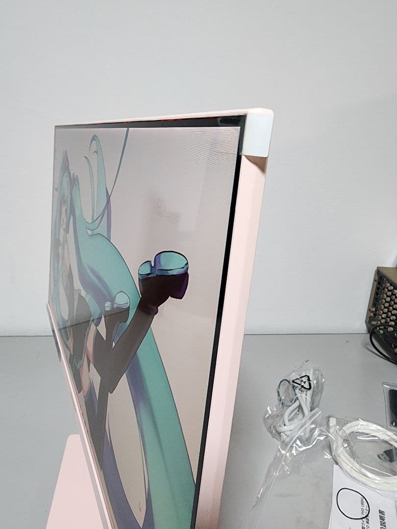 可愛い　ピンク　JAPANNEXT 23.8インチゲーミングモニター　180Hz
