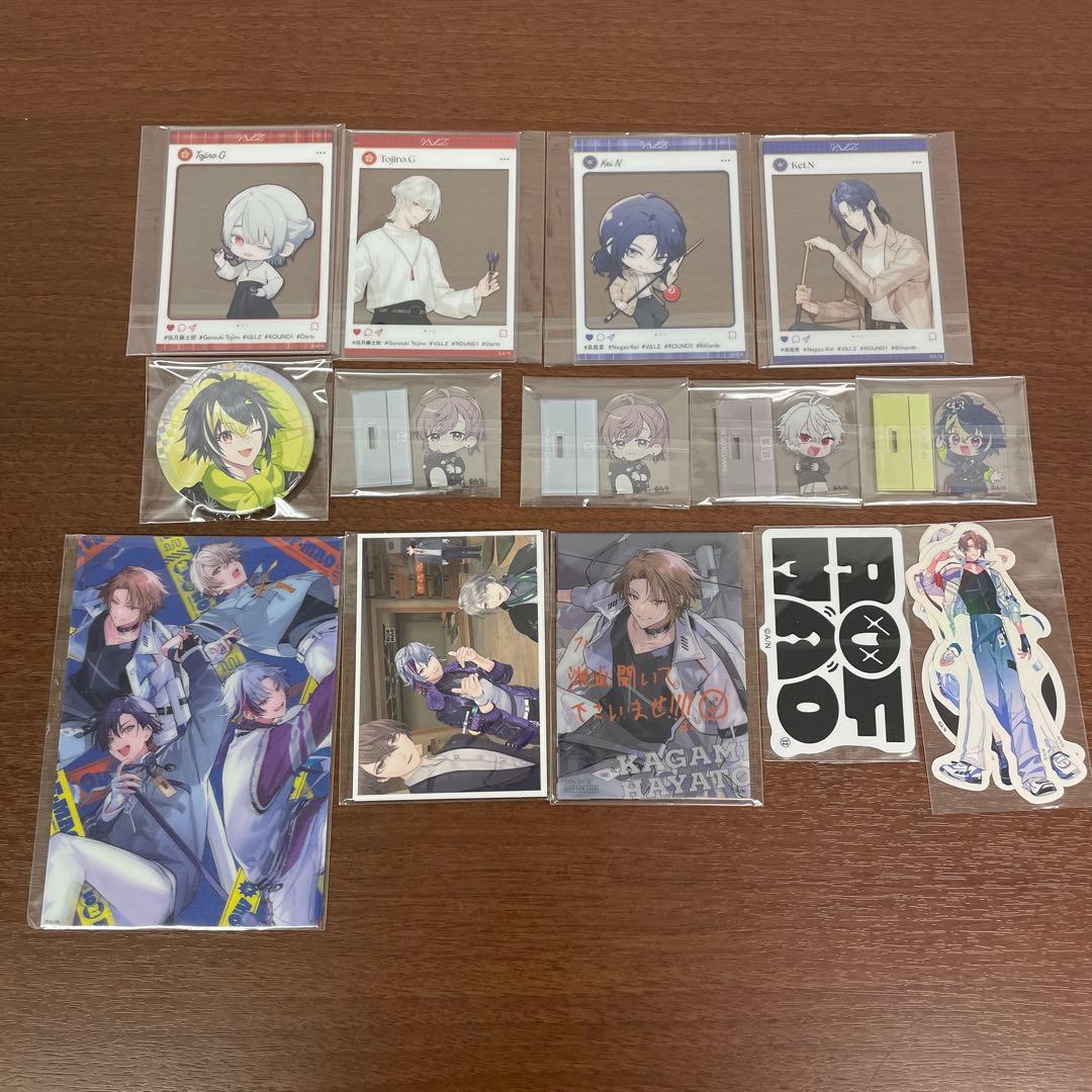 ❶にじさんじ チェキ風カード 特典カード ステッカー 紙類 まとめ売り