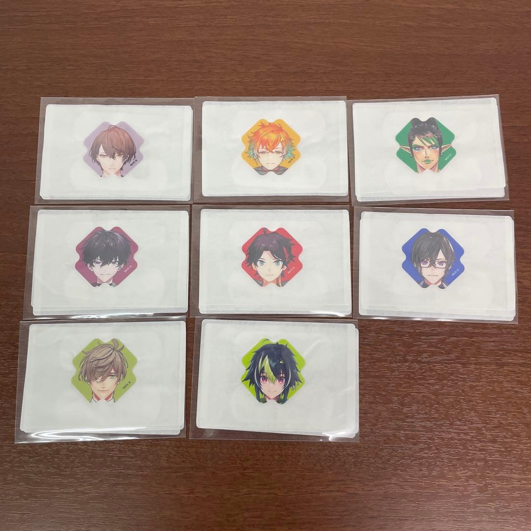 ❶にじさんじ チェキ風カード 特典カード ステッカー 紙類 まとめ売り