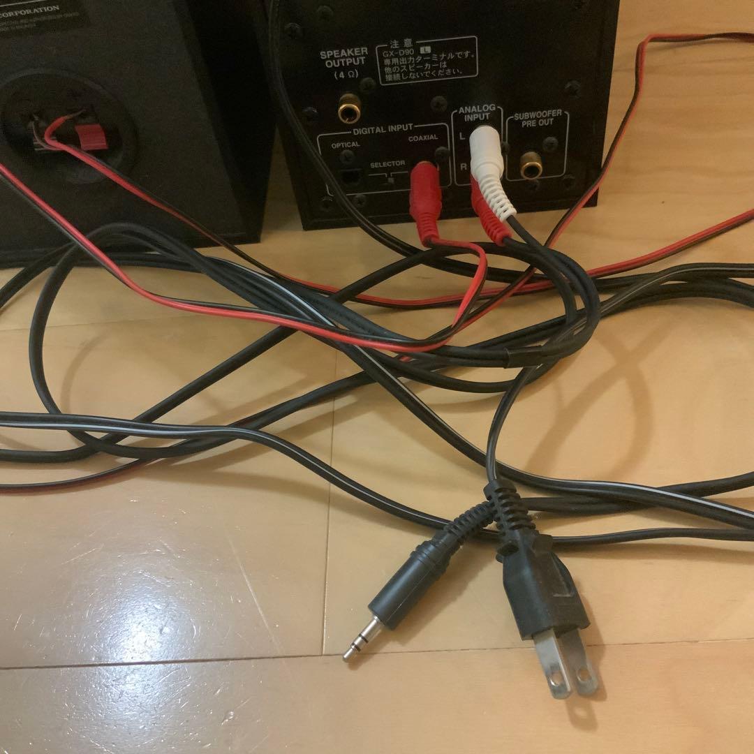 美品　ONKYO GX-D90 アクティブスピーカー