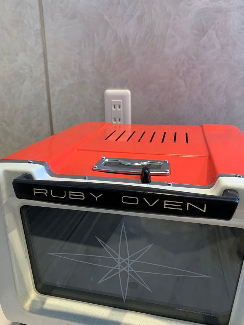 激レア　未使用品　ルビーオーブン　天火オーブン コンロ上置式 ビンテージ
