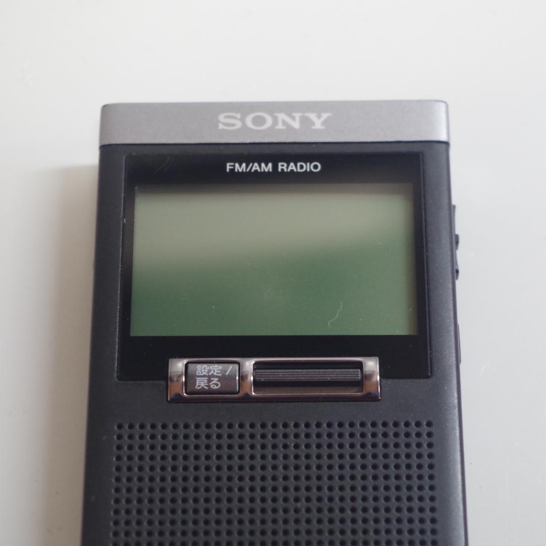 A4960 SONY FM AM ポケットラジオ SRF-T355