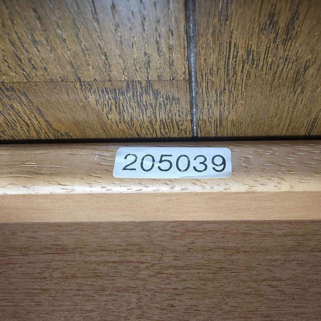 258】美品　カリモク　電話台　サイドテーブル　カントリー調　キャビネット