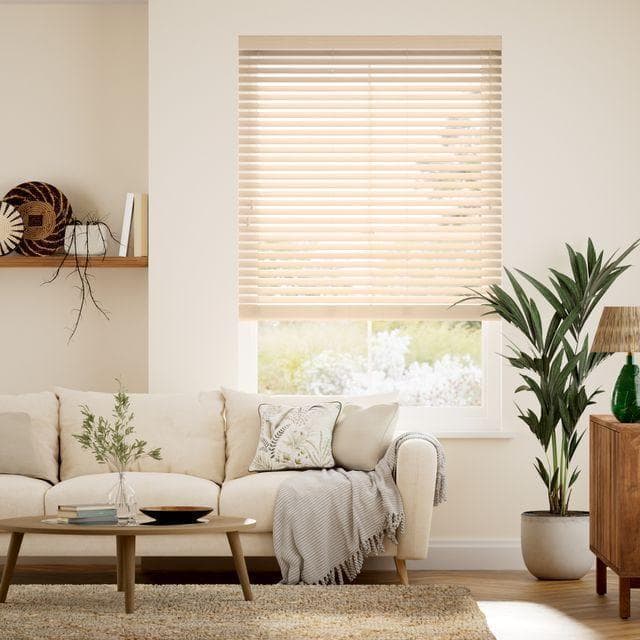 ウッドブラインド 幅166cm 高さ94cm