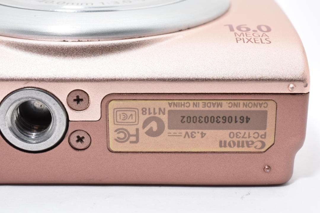 《 美品 》　キヤノン　Canon PowerShot A4000 IS ピンク