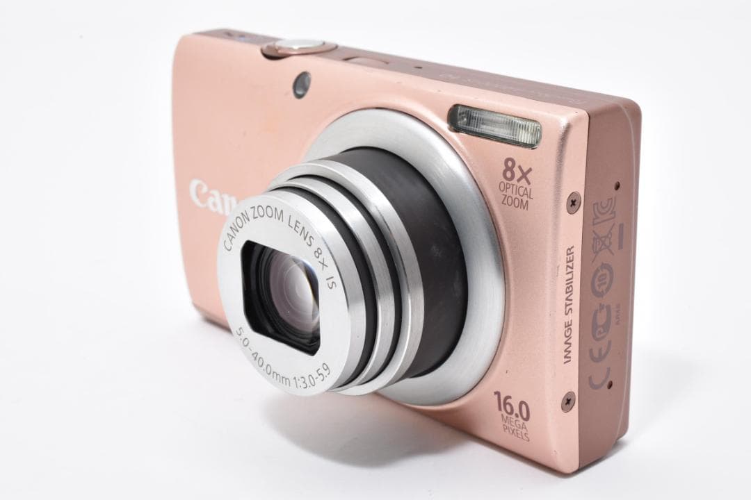 《 美品 》　キヤノン　Canon PowerShot A4000 IS ピンク