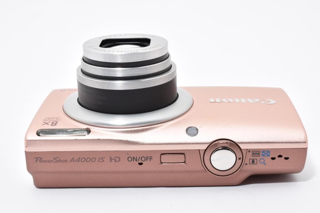 《 美品 》　キヤノン　Canon PowerShot A4000 IS ピンク
