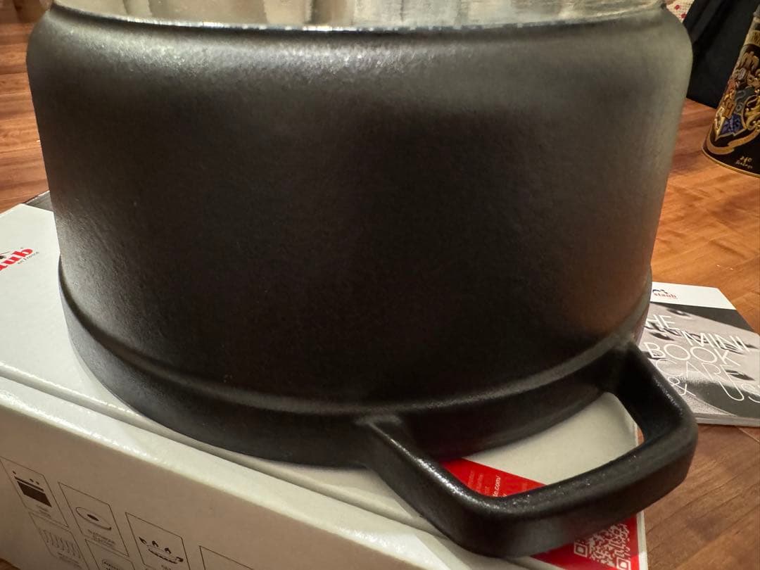 STAUB ピコココット ラウンド 24cm 黒 ダッチオーブン