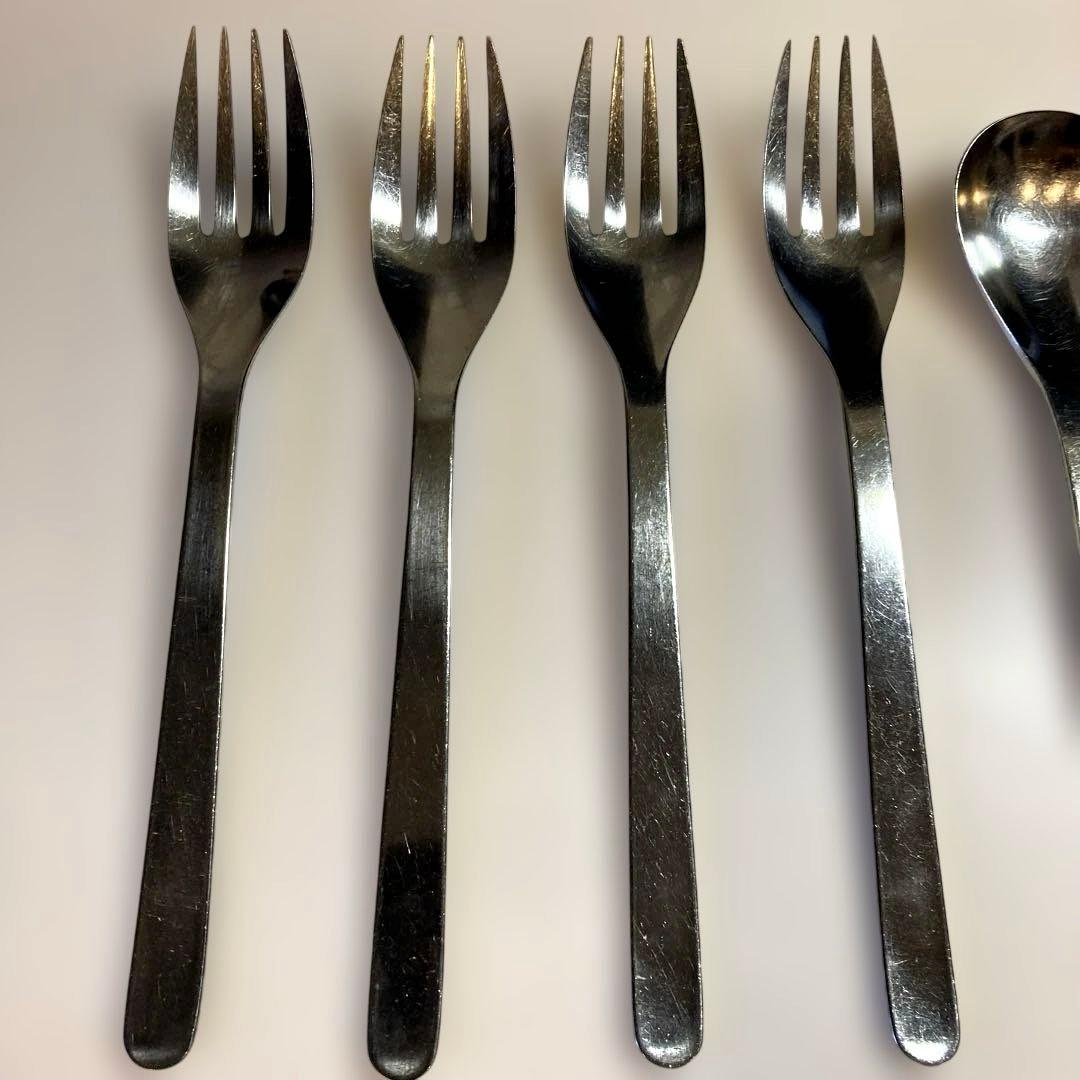 柳宗理氏　カトラリーセット フォーク&スプーン　8点セット