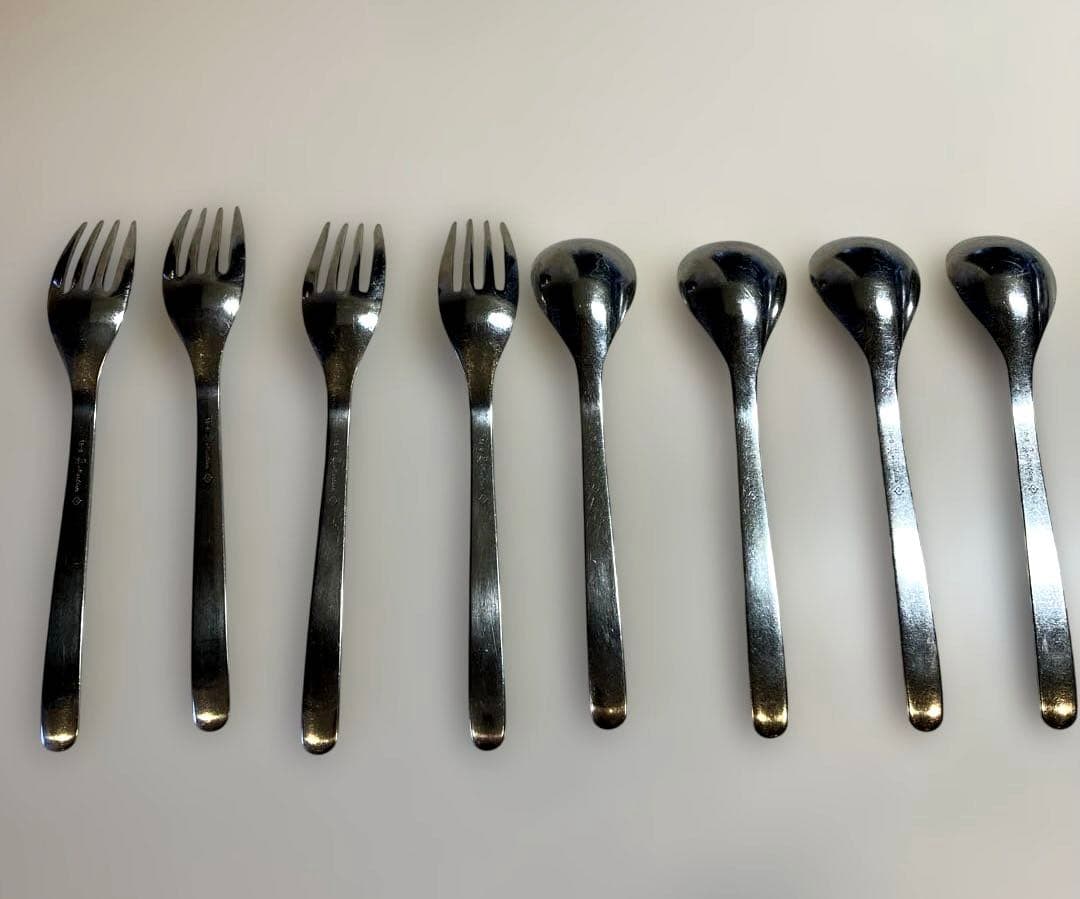 柳宗理氏　カトラリーセット フォーク&スプーン　8点セット