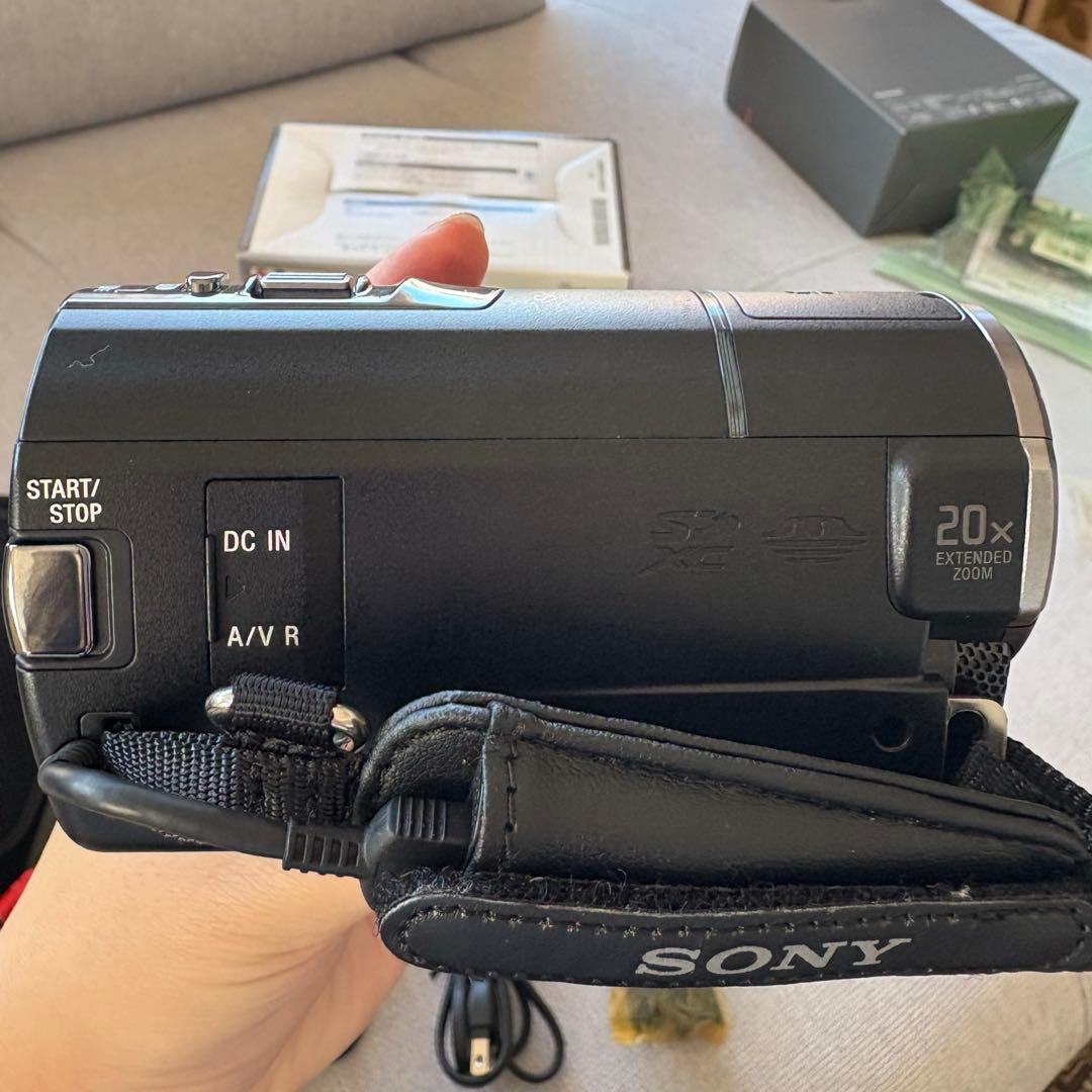 ⭐︎ソニー HDビデオカメラ⭐︎HDR-PJ590V バッテリー2個付 SDカード付