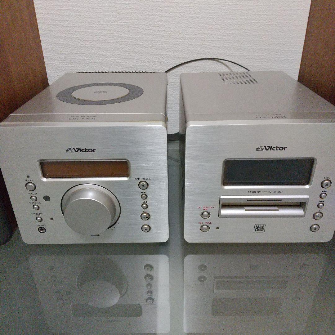 Victor UX-MD1 CD/MDミニコンポ ジャンク