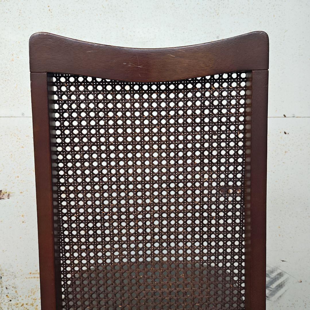 【送料込み】maruni/マルニ ベルサイユ 本革張 ダイニングチェア 猫脚 ①