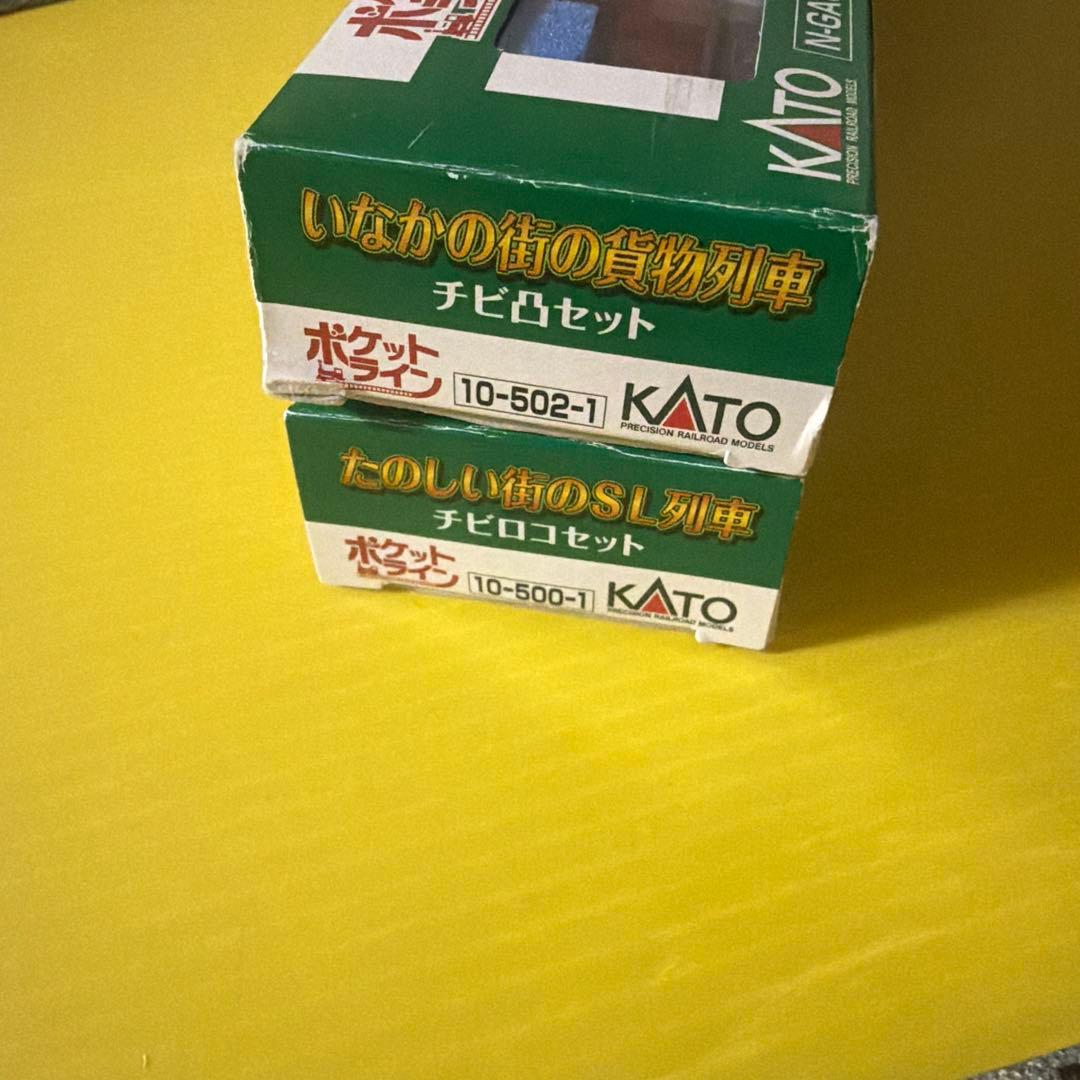 ［鉄道模型］Nゲージ　KATO チビロコ/チビ凸セット/レール/コントローラー