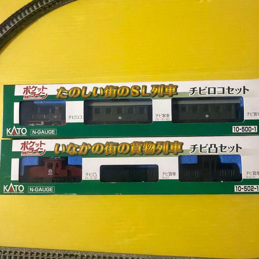 ［鉄道模型］Nゲージ　KATO チビロコ/チビ凸セット/レール/コントローラー