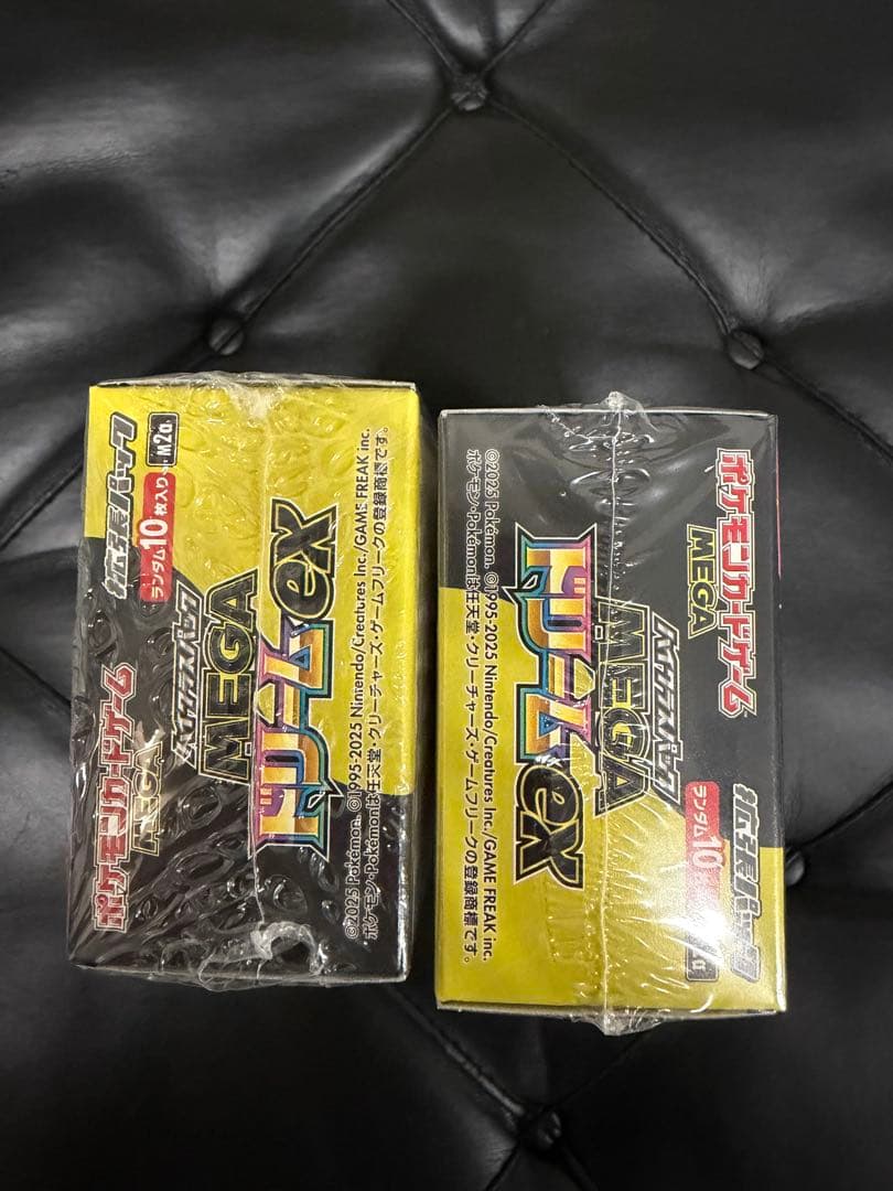 ポケモンカードゲーム MEGA ドリームEX 2箱セット新品未開封シュリンク付き