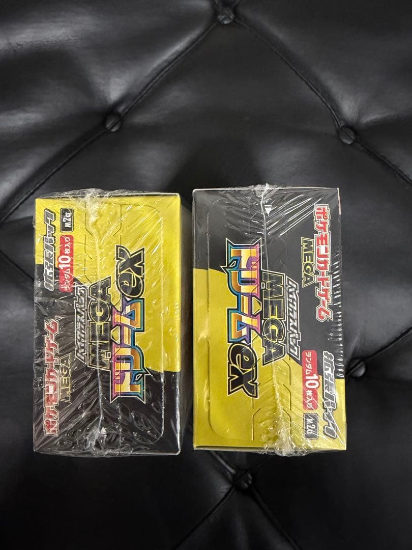 ポケモンカードゲーム MEGA ドリームEX 2箱セット新品未開封シュリンク付き