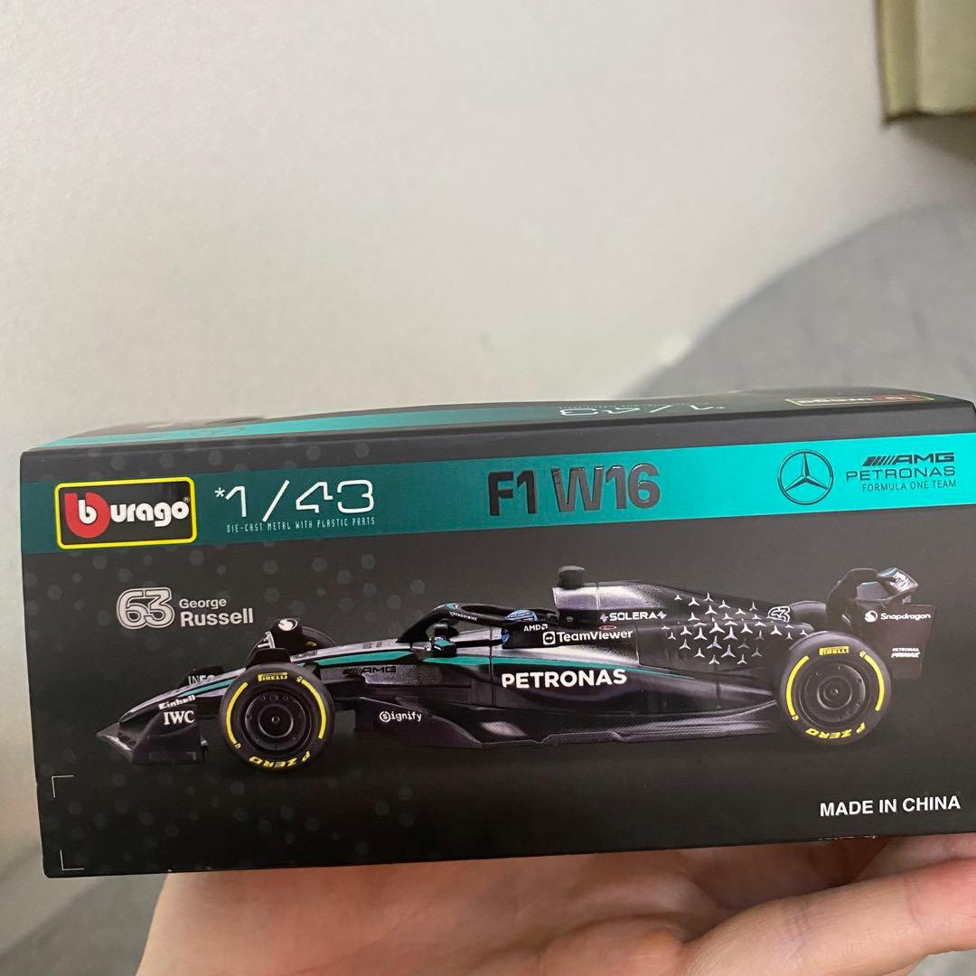 ブラーゴ メルセデス AMG ペトロナス F1 W16 E 1/43 ミニカー
