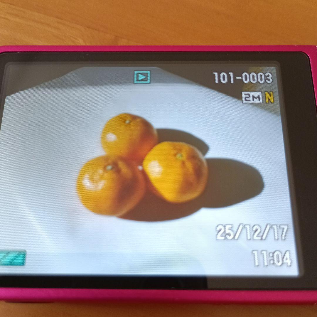 CASIO EXILIM 12.1メガピクセル レッド（充電器付)　 作動確認済