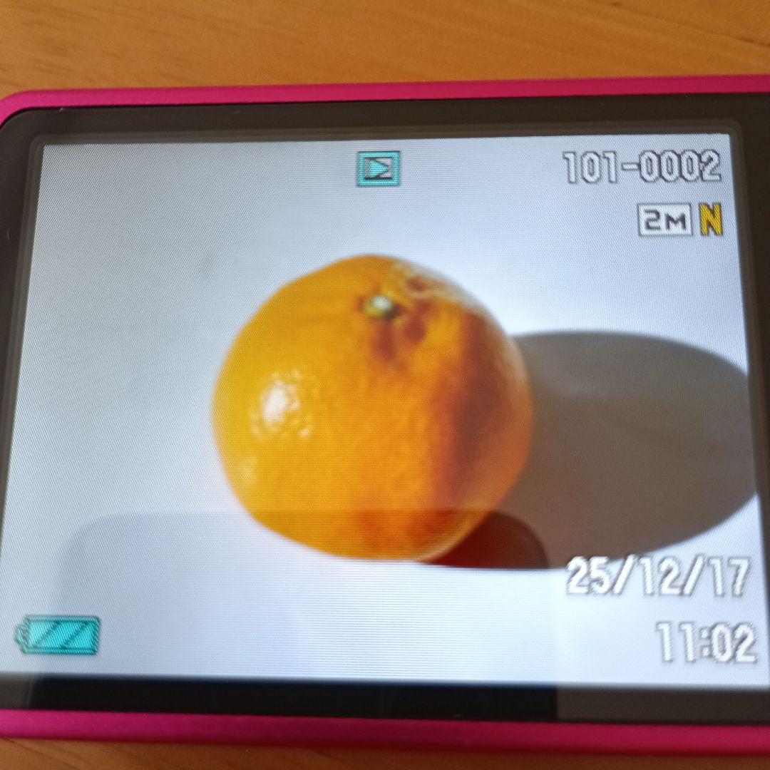 CASIO EXILIM 12.1メガピクセル レッド（充電器付)　 作動確認済