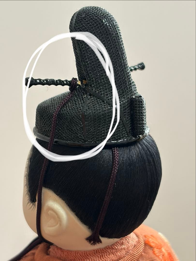 【美品】原孝洲 作 木目込み雛人形 親王飾り　伝統工芸｜内裏雛｜屏風・小物一式付