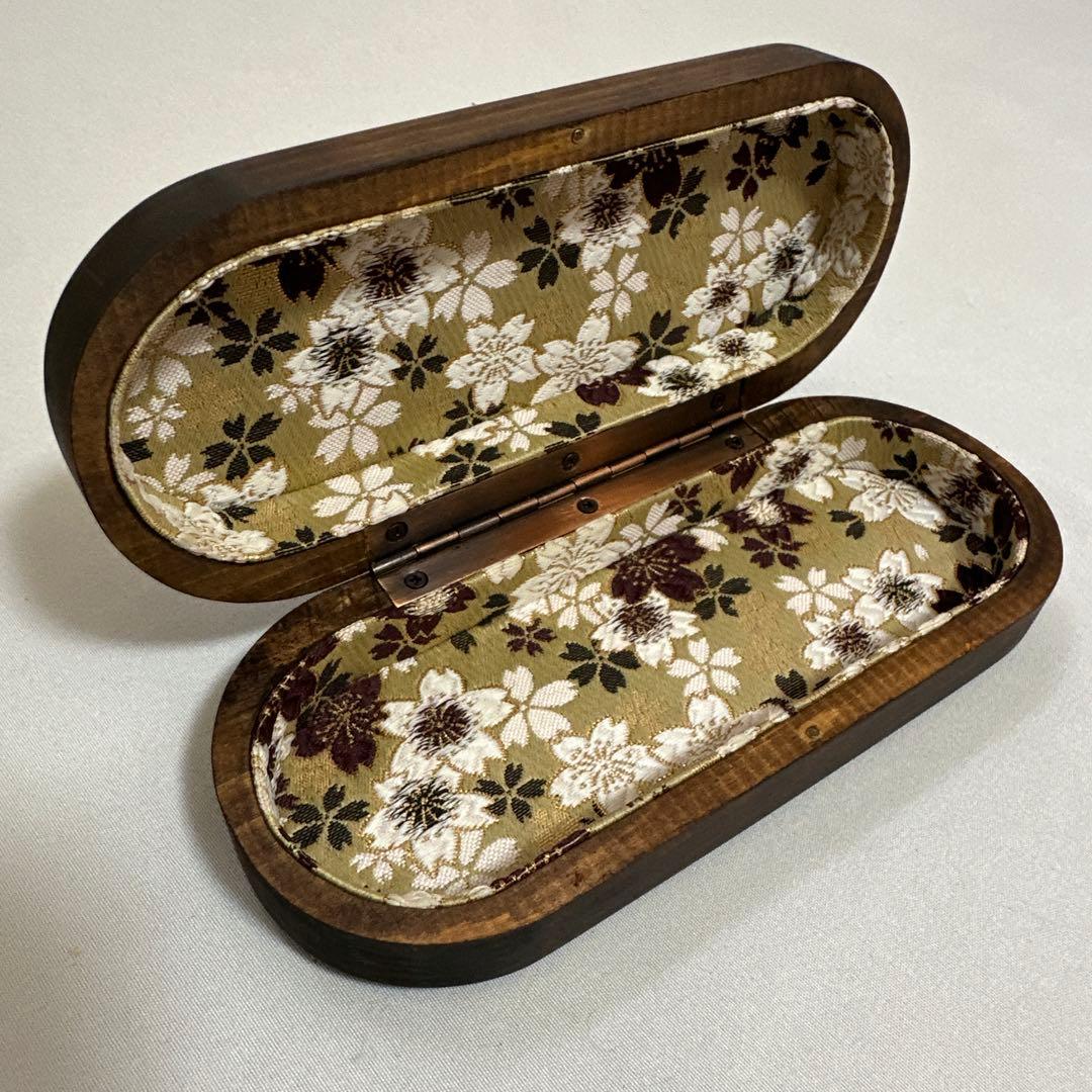 木製メガネケース桧B級品
