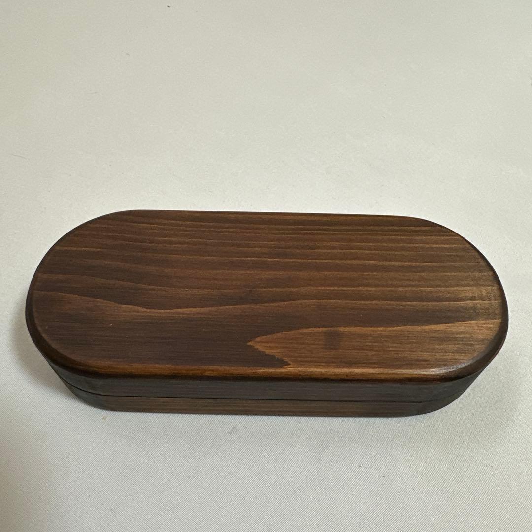 木製メガネケース桧B級品