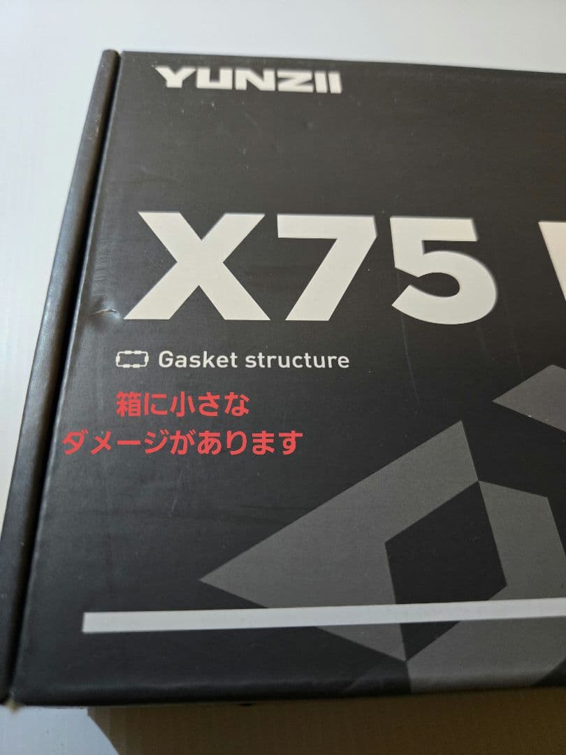 【新品未使用品】YUNZII X75 メカニカルキーボード
