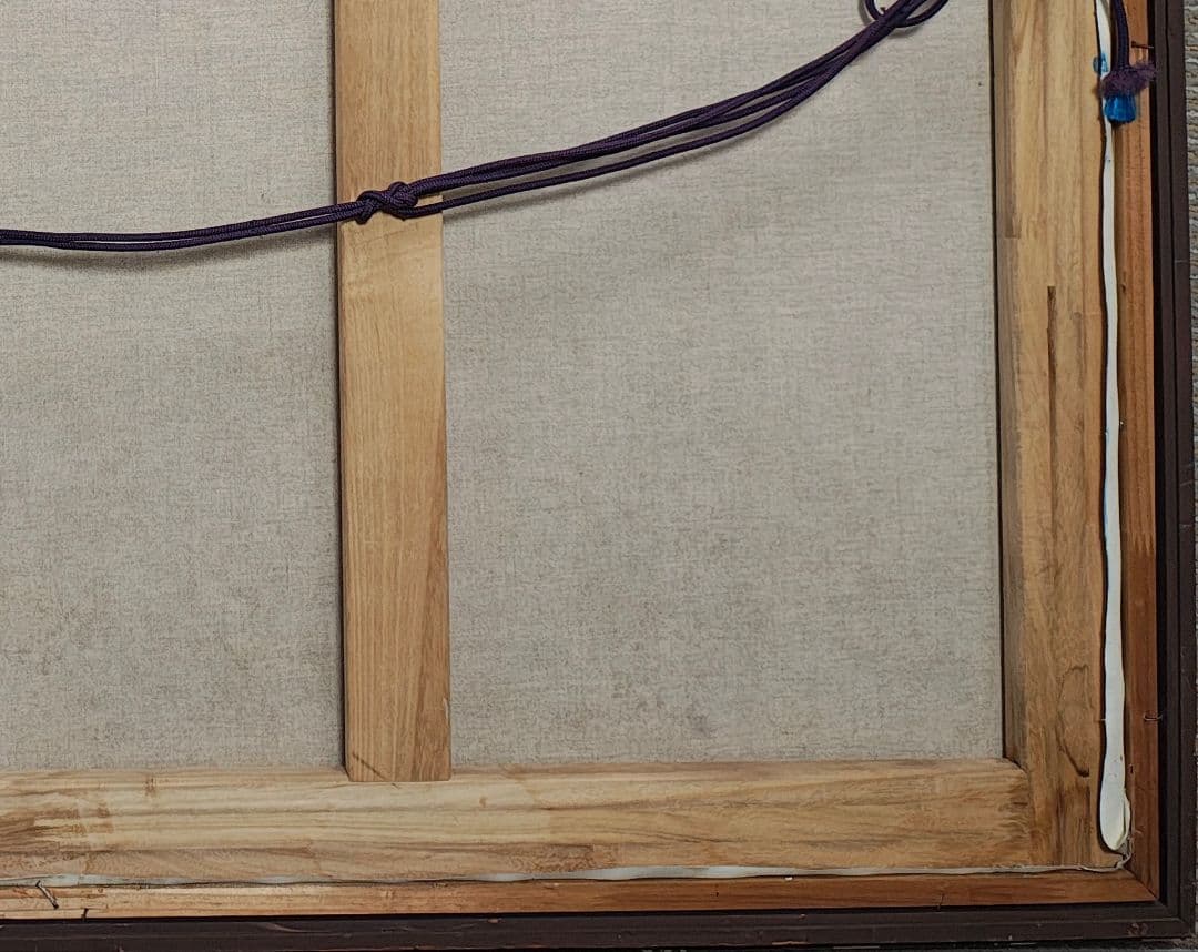 ​【送料込】大型F50号 油彩画「日向灘」宮崎の風 　店舗・施設ロビーに