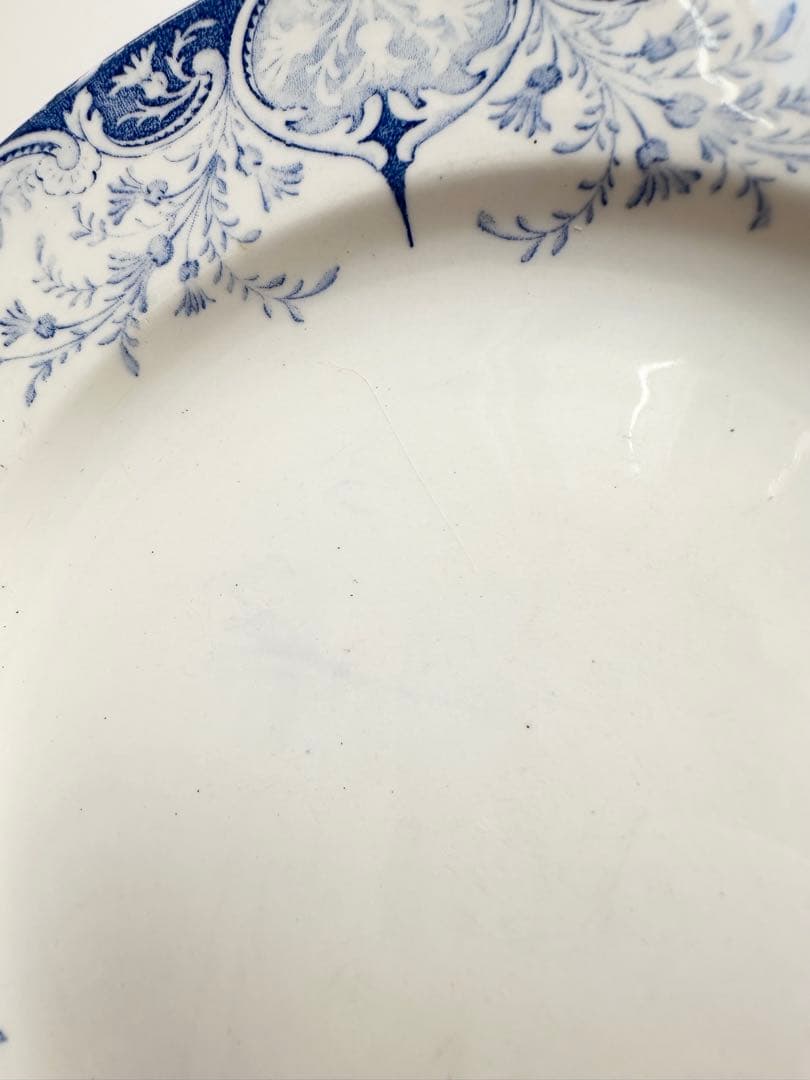 リュネヴィル　luneville デザート皿　フランス　アンティーク