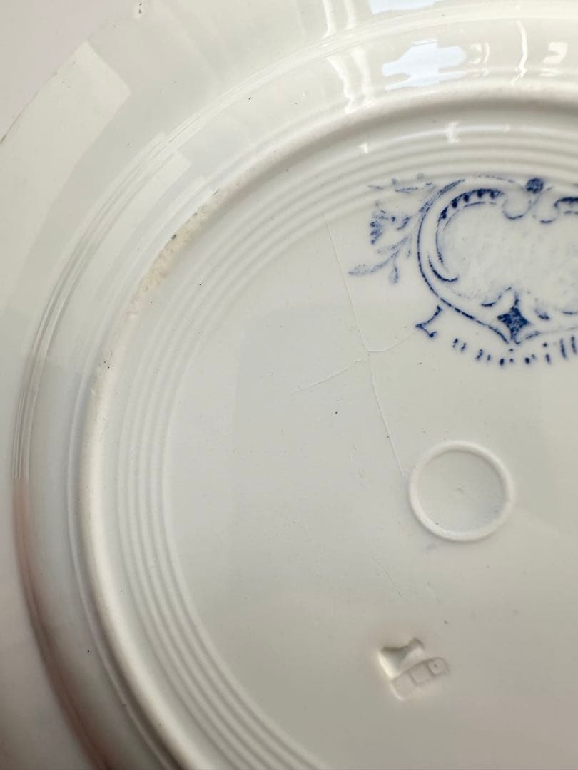 リュネヴィル　luneville デザート皿　フランス　アンティーク